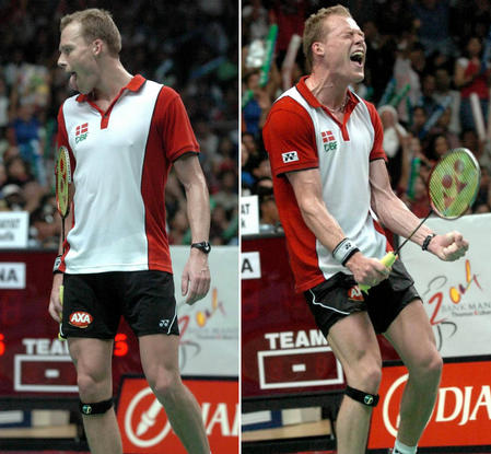 包含丹麦羽毛球队翻盘韩国羽毛球队，陶菲克爆发神勇的词条