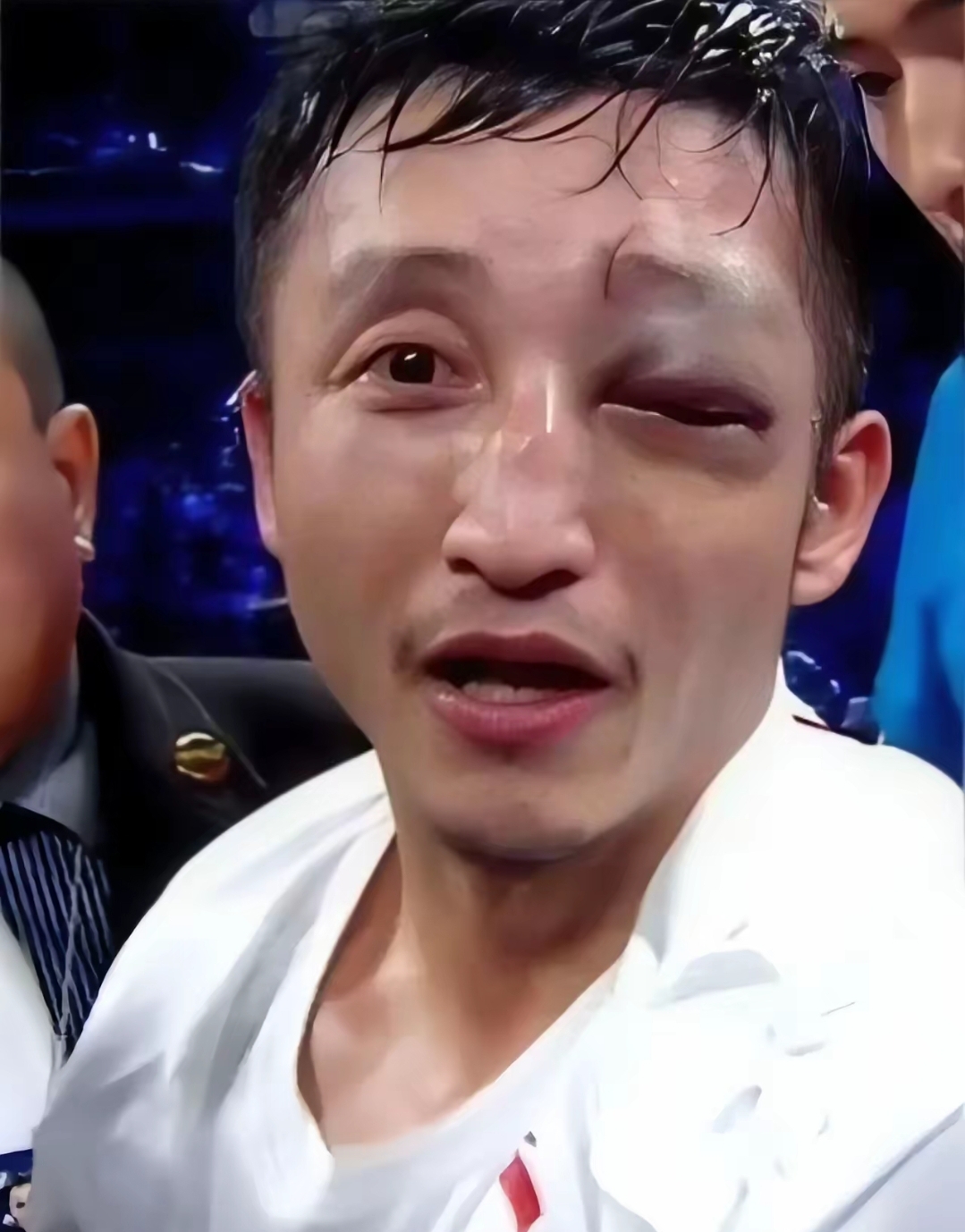 拳击选手赛后落泪，背后故事感人的简单介绍